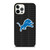 DETROIT LIONS FOOTBALL TEXT iPhone 12 Pro Case Cover