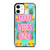 CUTE PINAPPLE GOOD VIBES ONLY iPhone 12 Case Cover