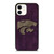 KANSAS STATE WILDCATS FOOTBALL LOGO iPhone 12 Case Cover