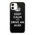 KEEP CALM AND DRIVE AUDI CARBON iPhone 12 Case Cover