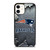 NEW ENGLAND PATRIOTS BROKEN METAL iPhone 12 Case Cover