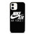 NIKE AIR FORCE 1 LOGO iPhone 12 Case Cover