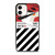 NIKE AIR JORDAN OFFWHITE SHOES iPhone 12 Case Cover