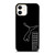 PUMA LOGO BLACK iPhone 12 Case Cover