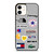 SKATEBOARD BRAND STICKER COLLAGE iPhone 12 Case Cover