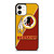 WASHINGTON REDSKIN EMBLEM iPhone 12 Case Cover