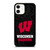WISCONSIN BADGERS UNIVERSITY FOOTBALL iPhone 12 Case Cover