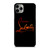 CHRISTIAN LOUBOUTIN RED LOGO iPhone 11 Pro Max Case Cover