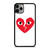HEART BREAK COMME DES GARCONS iPhone 11 Pro Max Case Cover