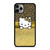 HELLO KITTY GOLD GLITTER LEOPARD iPhone 11 Pro Max Case Cover