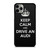 KEEP CALM AND DRIVE AUDI CARBON iPhone 11 Pro Max Case Cover