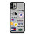 SKATEBOARD BRAND STICKER COLLAGE iPhone 11 Pro Max Case Cover