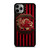 SOUTH CAROLINA GAMECOCKS FOOTBALL FLAG iPhone 11 Pro Max Case Cover