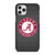 ALABAMA CRIMSON TIDE FOOTBALL METAL iPhone 11 Pro Case Cover