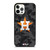 HOUSTON ASTROS BASEBALL BLACK CAMO iPhone 12 Pro Case Cover