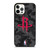 HOUSTON ROCKETS BLACK CAMO iPhone 12 Pro Case Cover