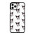 KUROMI CAT ANIME PATTERN iPhone 11 Pro Case Cover