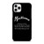 MACKLEMORE RAPPER QUOTES iPhone 11 Pro Case Cover MACKLEMORE RAPPER QUOTES iPhone 11 Pro Case Cover
