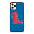 OLE MISS UNIVERSITY FOOTBALL iPhone 11 Pro Case Cover