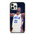 JOEL EMBIID PHILADELPHIA SIXERS iPhone 12 Pro Case Cover