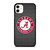 ALABAMA CRIMSON TIDE FOOTBALL METAL iPhone 11 Case Cover