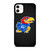 KANSAS JAYHAWKS LOGO CARBON iPhone 11 Case Cover