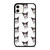 KUROMI CAT ANIME PATTERN iPhone 11 Case Cover