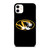 MISSOURI TIGERS FOOTBALL LOGO iPhone 11 Case Cover
