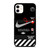 NIKE AIR JORDAN OFF WHITE STRIPES iPhone 11 Case Cover