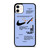 NIKE AIR OFF WHITE TARO iPhone 11 Case Cover