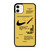 NIKE AIR OFF WHITE YELLOW iPhone 11 Case Cover