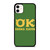 OOZMA KAPPA MONSTER INC LOGO iPhone 11 Case Cover OOZMA KAPPA MONSTER INC LOGO iPhone 11 Case Cover