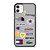 SKATEBOARD BRAND STICKER COLLAGE iPhone 11 Case Cover