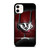 WISCONSIN BADGERS FOOTBALL LOGO iPhone 11 Case Cover
