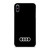 AUDI CAR LOGO BLACK iPhone XS Max Case Cover