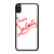 CHRISTIAN LOUBOUTIN WHITE iPhone XS Max Case Cover