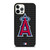LOS ANGELES ANGELS BASEBALL BLACK iPhone 12 Pro Case Cover