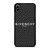 GIVENCHY PARIS LOGO PATTERN iPhone XS Max Case Cover