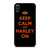 KEEP CALM AND HARLEY ON iPhone XS Max Case Cover