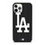 LOS ANGELES DODGERS BASEBALL BLACK iPhone 12 Pro Case Cover