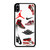 NIKE AIR JORDAN SHOES COLLAGE iPhone XS Max Case Cover