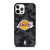 LOS ANGELES LAKERS BLACK CAMO iPhone 12 Pro Case Cover LOS ANGELES LAKERS BLACK CAMO iPhone 12 Pro Case Cover