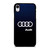 AUDI CAR BLUE iPhone XR Case Cover
