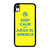 KEEP CALM AND GO CLUB AMERICA iPhone XR Case Cover