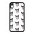KUROMI CAT ANIME PATTERN iPhone XR Case Cover