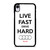 LIVE FAST DRIVE AUDI CAR iPhone XR Case Cover
