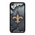 NEW ORLEANS SAINTS BROKEN METAL iPhone XR Case Cover