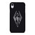 THE ELDER SCROLLS SKYRIM FLAT LOGO iPhone XR Case Cover