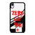 ZERO SKATEBOARDS SLOGAN iPhone XR Case Cover