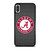 ALABAMA CRIMSON TIDE FOOTBALL METAL iPhone X / XS Case Cover